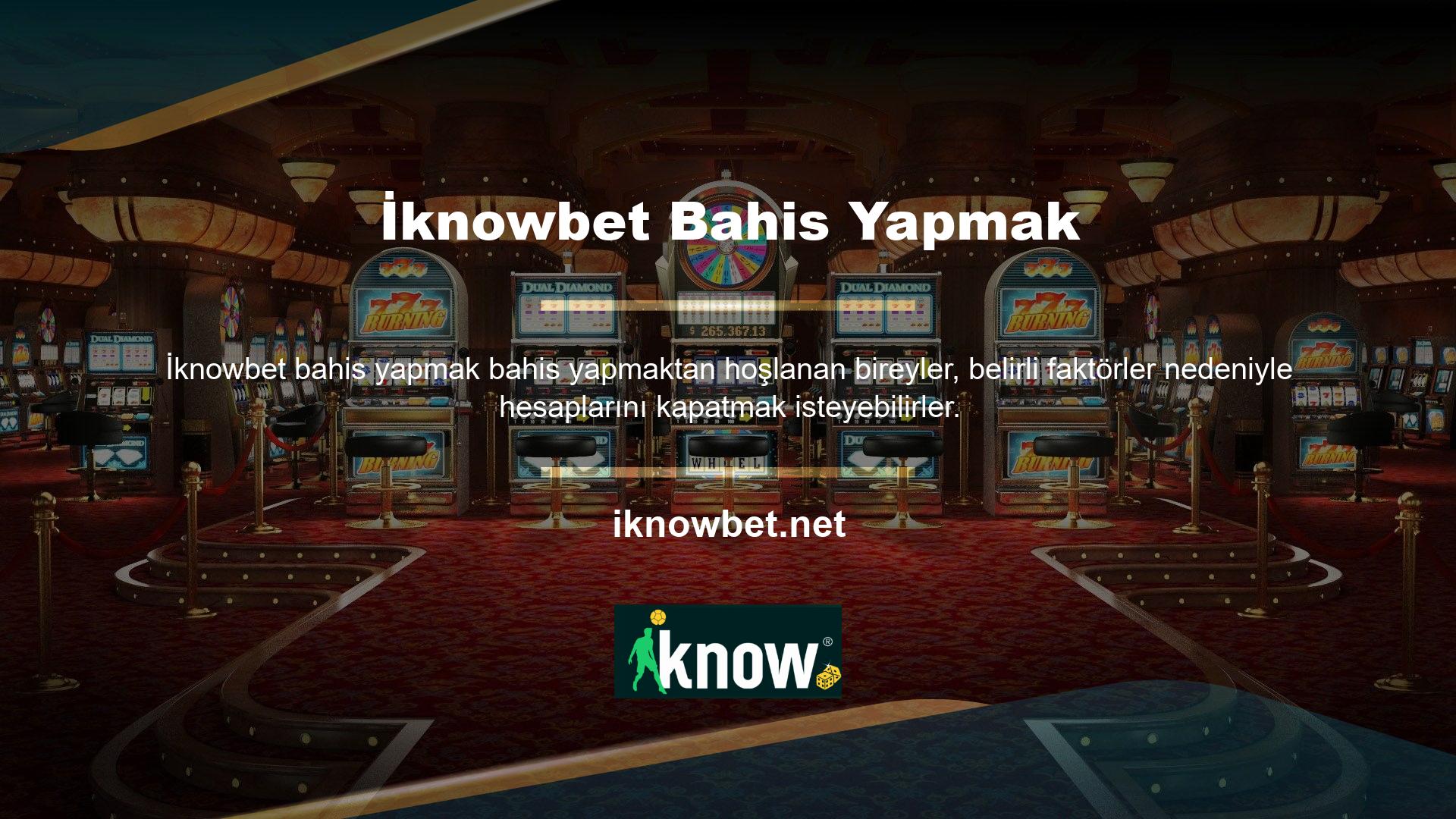 Bunun nedeni, ara vermek istedikleri, çok fazla kayıp yaşadıkları ve bağımlı olmak istemedikleri